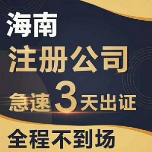 海南公司注册选海南省民企服务中心 办理海南工商营业执照